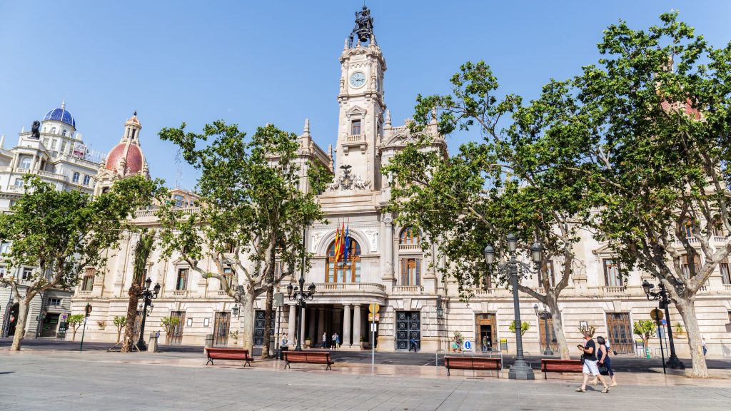 Plaza del ayuntamiento Valencia