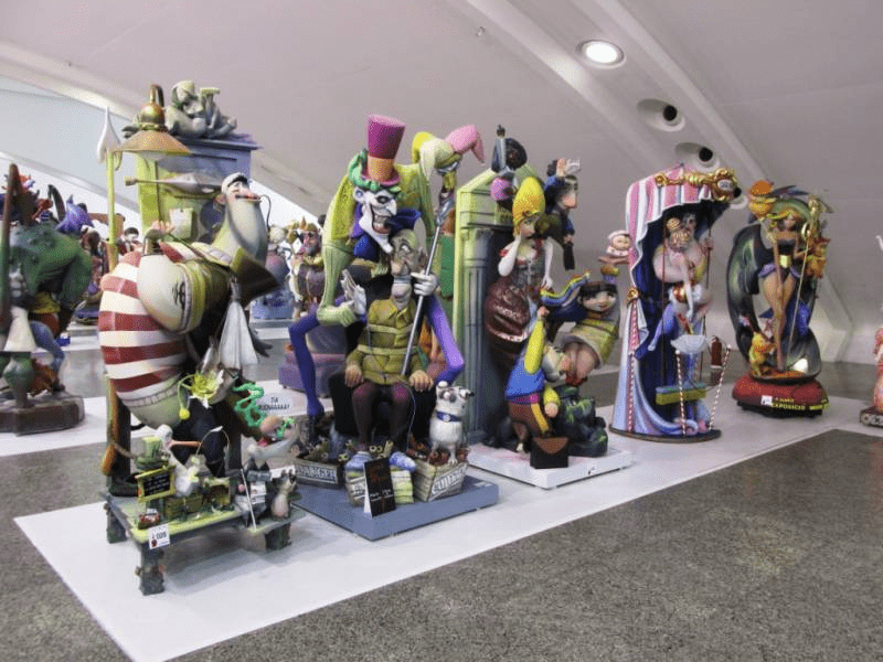 Exposición ninot  planificación de fallas 2024