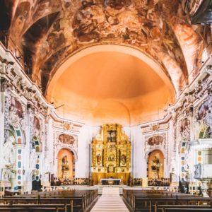 Interior de la Iglesia de Santos Juanes de Valencia